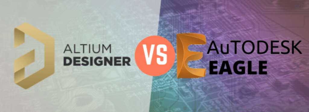 eagle vs altium designer pcb software