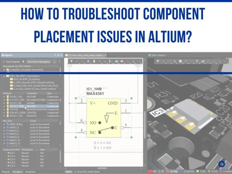 How to Troubleshoot Component Placement Issues in Altium?