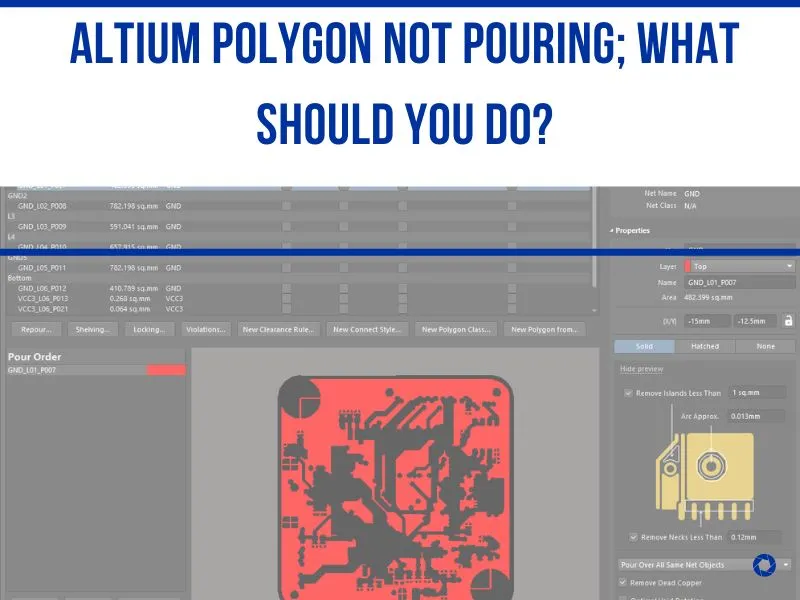 Altium Polygon Not Pouring