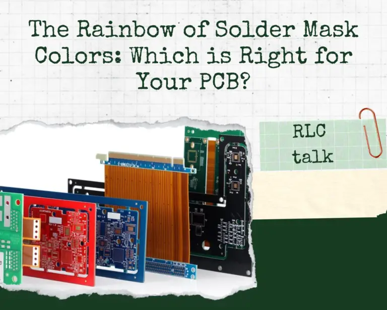 The Rainbow of Solder Mask Colors: Which is Right for Your PCB?