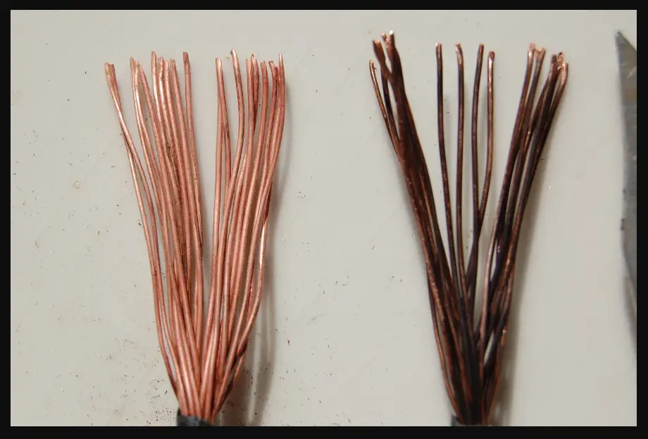 What are the chemicals can be used to remove copper wire insulation?