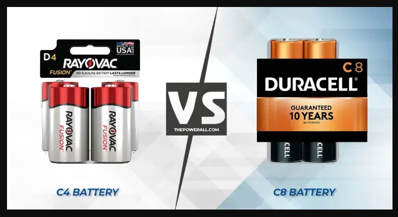 Difference Between C4 And C8 Batteries
