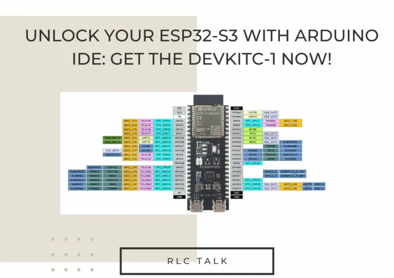 Unlock Your ESP32-S3 with Arduino IDE: Get the DevKitC-1 Now!